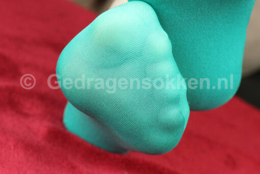 Groene kousenvoetjes