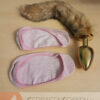Roze glitter kousenvoetjes