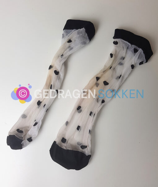 Veel gedragen pantysokjes - hartjes