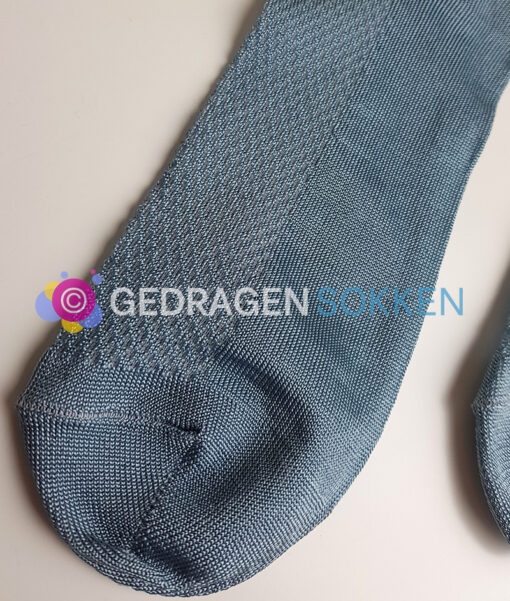 Blauwe viscose sokken - Afbeelding 2