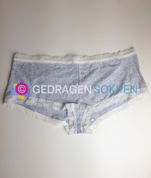 Gedragen broekje grijs