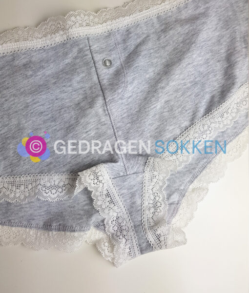 Gedragen broekje grijs - Afbeelding 2