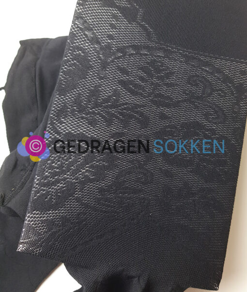 Gedragen panty met kousenmotief - Afbeelding 2