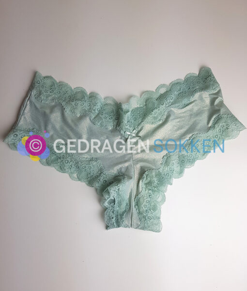 Groene glimmende hipster