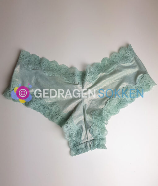 Groene glimmende hipster - Afbeelding 3