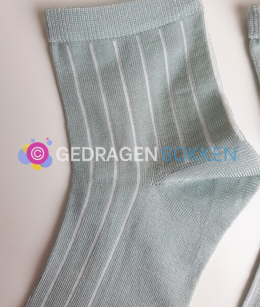 Groene viscose sokken - Afbeelding 2