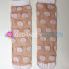 Pantysokken met grote witte stippen