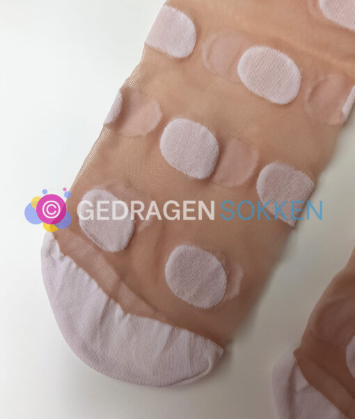 Pantysokken met grote witte stippen - Afbeelding 2
