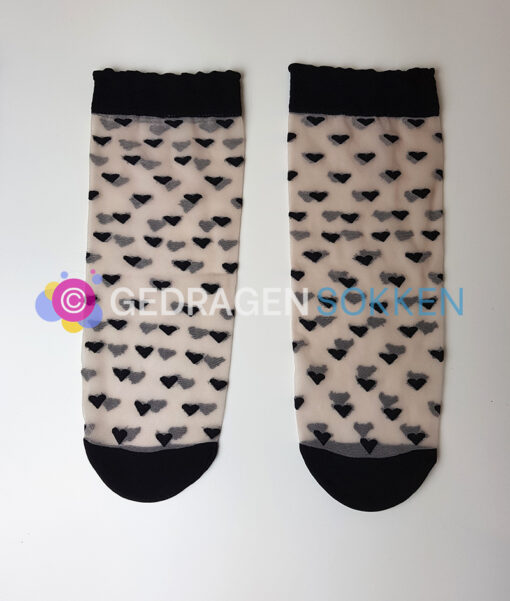 Pantysokken met hartjes