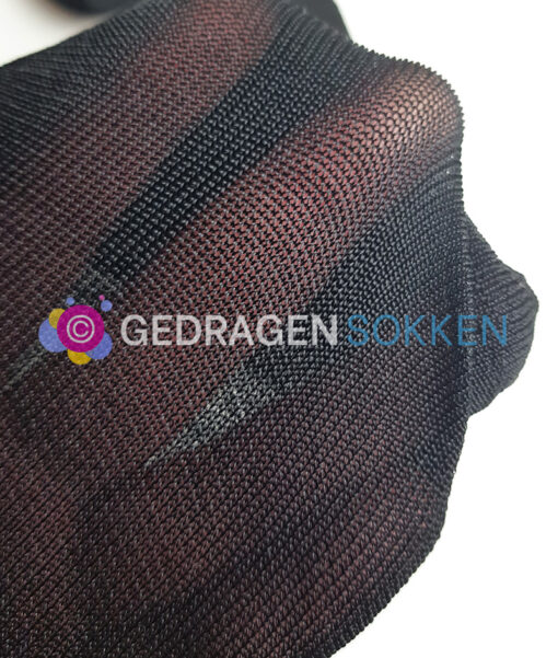 Zwarte viscose sokken - Afbeelding 3
