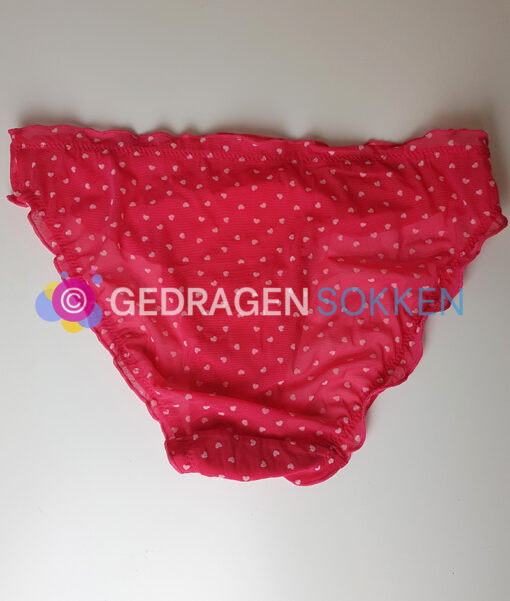 Slipje VALENTIJN rood - Afbeelding 2